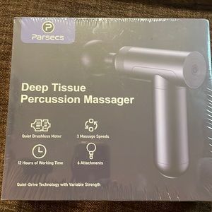 NIB Deep Tissue Percussion Massager